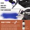 U.S. Art Supply Pearlized Orange Pearl Acrylic Special Effects Airbrush Paint - 8oz Ready to Spray Air Brush Paint for Nails, Models, Fabric - Water-Based Air Brush Painting